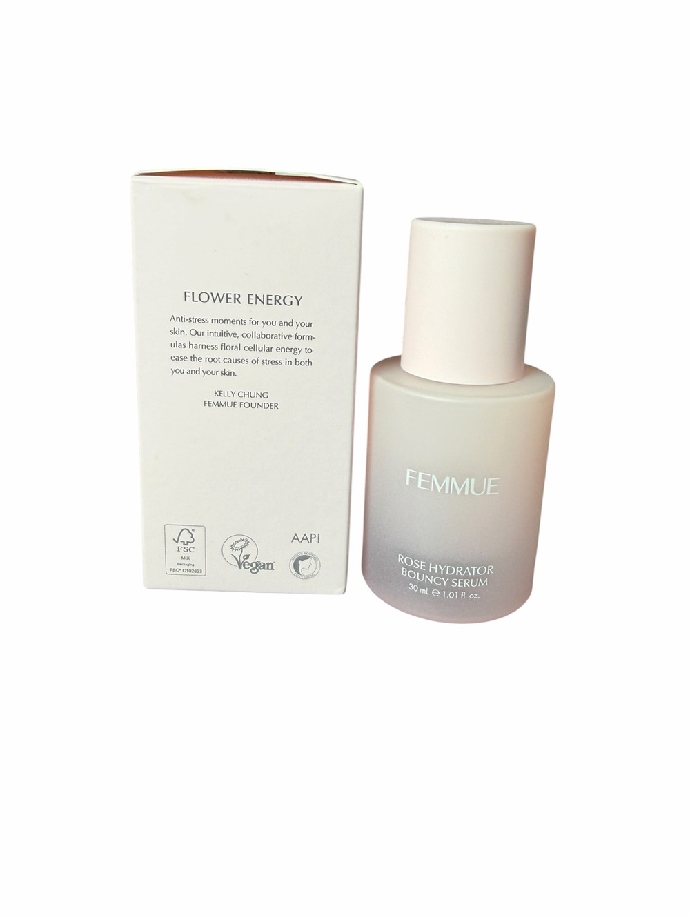 Femmue Rose Hydrator Bouncy Serum 1.00 fl oz. BNIB - Picture 5 of 10